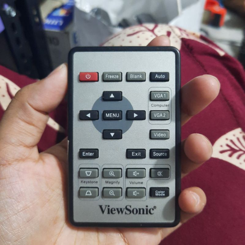 REMOTE REMOT PROYEKTOR PROJECTOR VIEWSONIC KODE 01 ORIGINAL ASLI