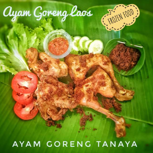 

FROZEN FOOD AYAM GORENG LAOS (include serundeng + sambel)