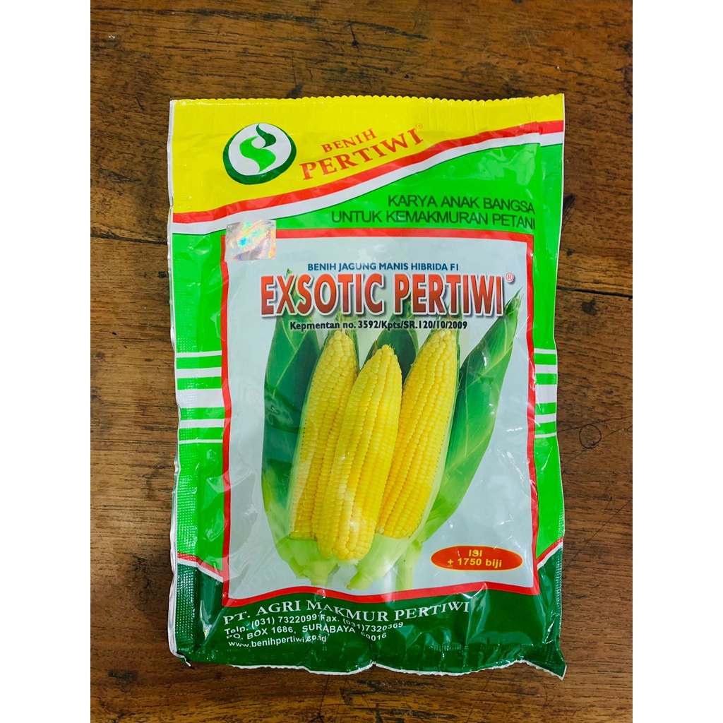 

jagung manis pertiwi EXSOTIC PERTIWI 1750 butir 250g