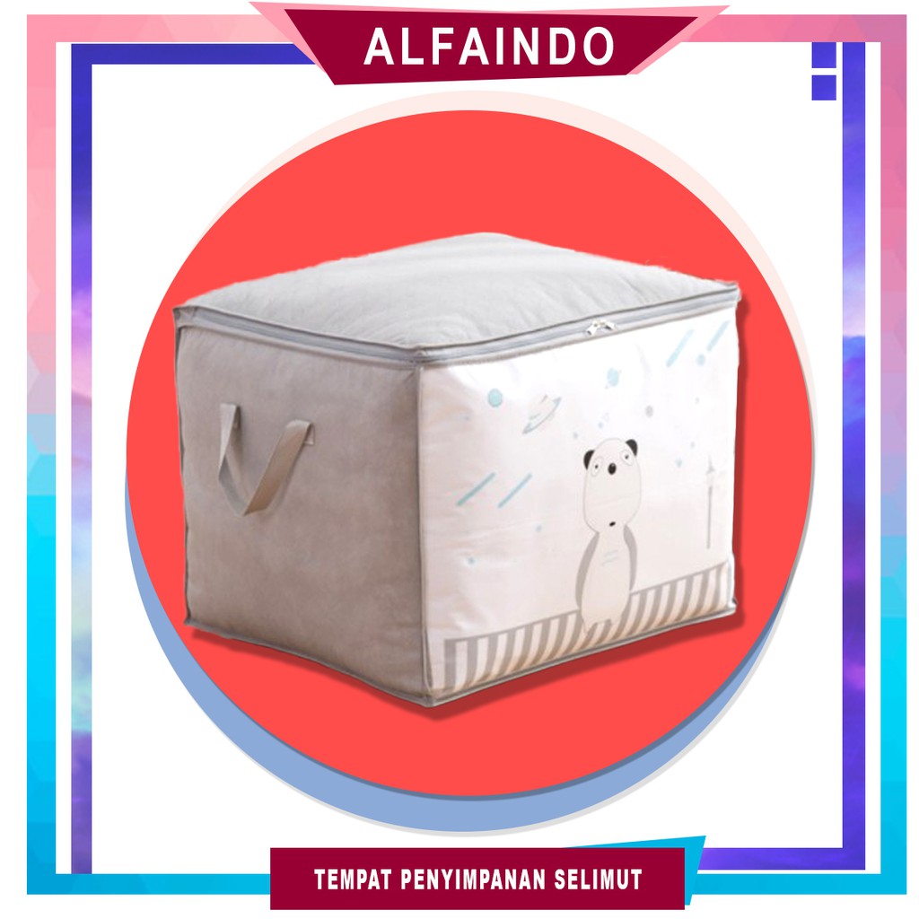 Tempat Penyimpanan Storage Box Baju Selimut Mainan Serbaguna TP007