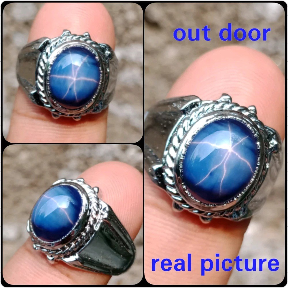 CINCIN PERMATA BLUE STAR RAY 6