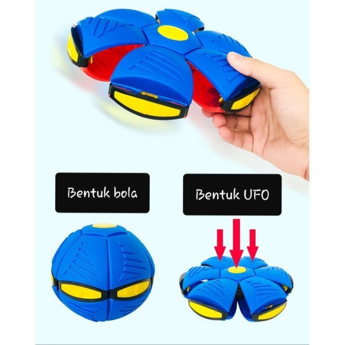 Mainan Blast Ball Disc Frisbee Ball Bola UFO (87008)