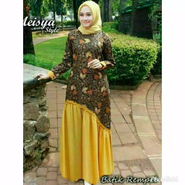 Gamis Batik Meisya Style
