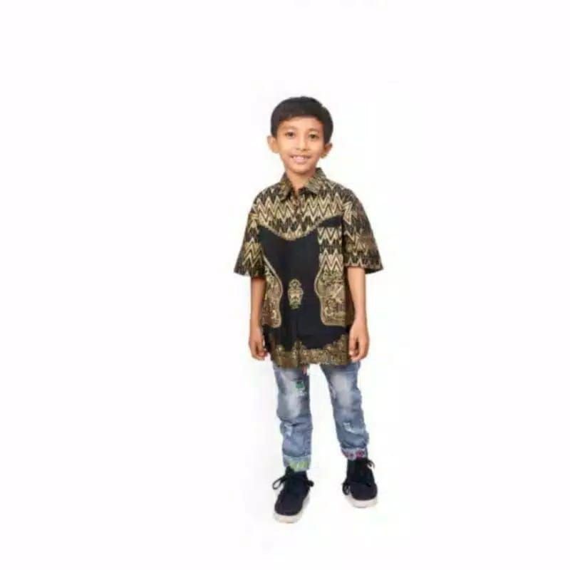 Batik Couple keluarga sania ruffle ori ndoro jowi dnt motif WAYANG PRADA-5