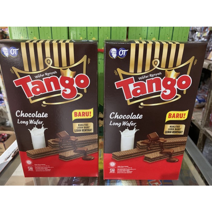 

54ekh Wafer Tango Coklat 7Gr 1Box Isi 20 Pcs X 7 Gram 60J