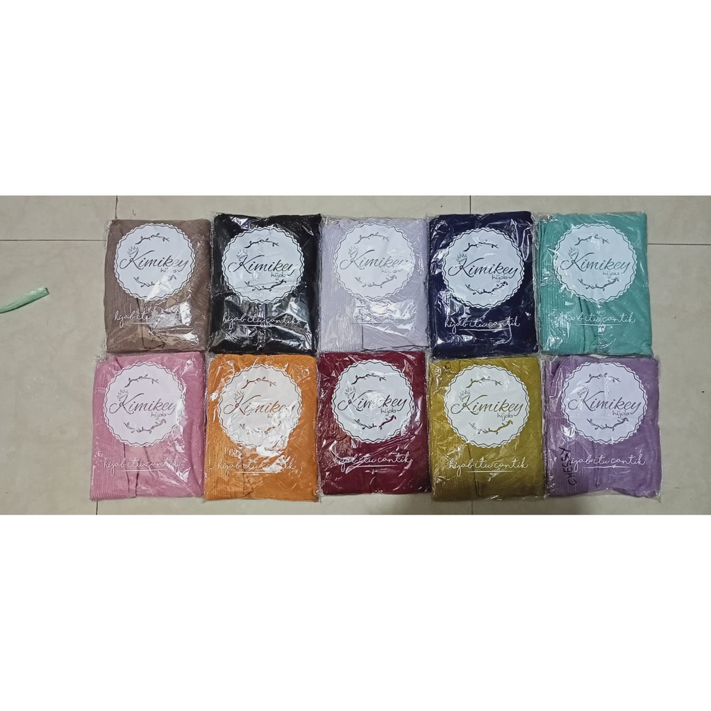 Jilbab Instan Jumbo Syarí Chessy By Kimikey-RANDOM 5-10PCS
