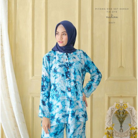 Pajamas / Piyama One Set Kemeja Tie Dye/Piyama Tangan panjang Paling Murah Bisa COD