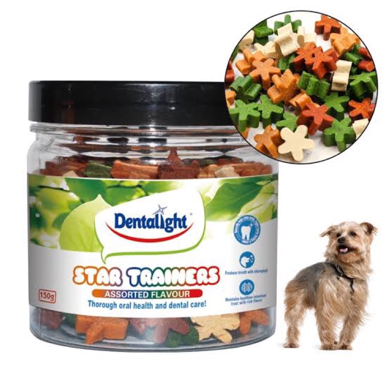 Dentalight Dental stix 220gr snack anjing