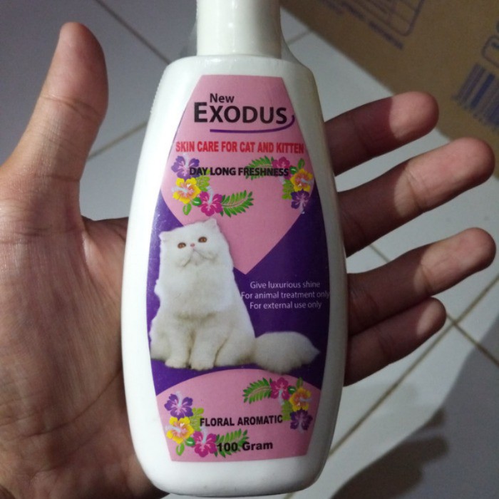 Exodus Cat 100gr Bedak Kucing Perawatan Kulit New Skin Care Cat Kitten