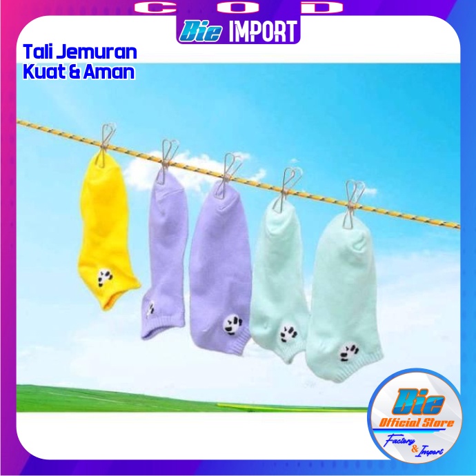 Tali Jemuran 10 Meter Kuat &amp; Tebal Impor Best Seller