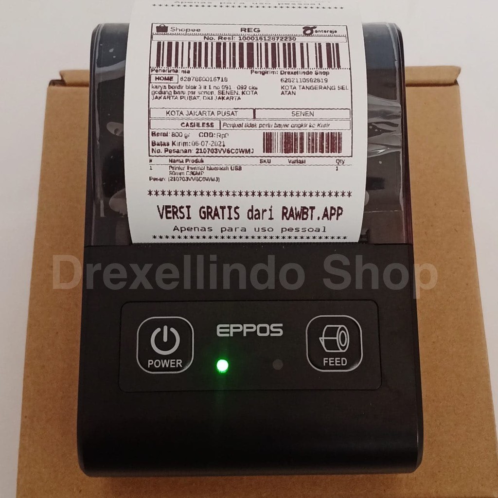 Printer Bluetooth EPPOS EP5812 5812 Bisa Print Resi Marketplace