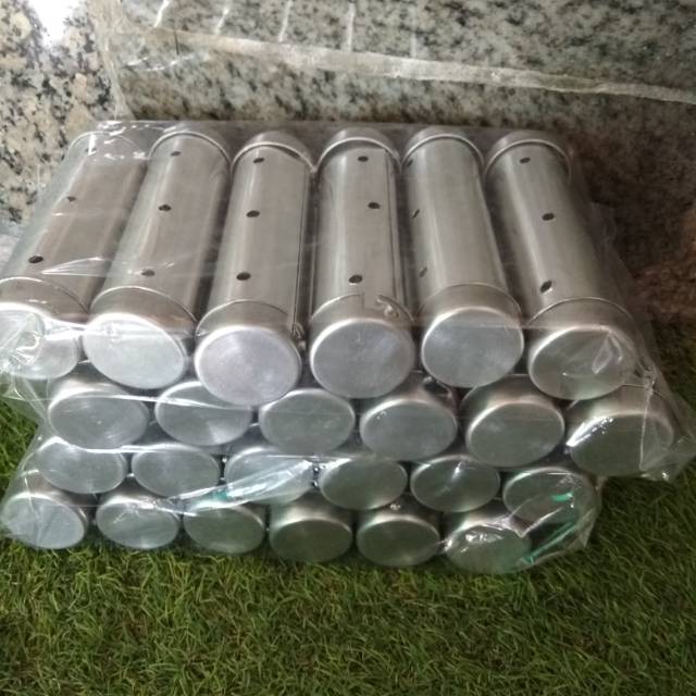 Cetakan lontong 15x4 / cetakan lontong almnium / cetakan lontong 12pcs
