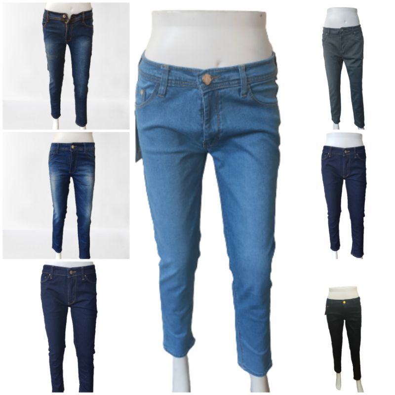 CELANA JEANS WANITA PANJANG ukuran 27- 30 jeans jens jins celana Stretch soft jeans resleting fashion wanita pakaian