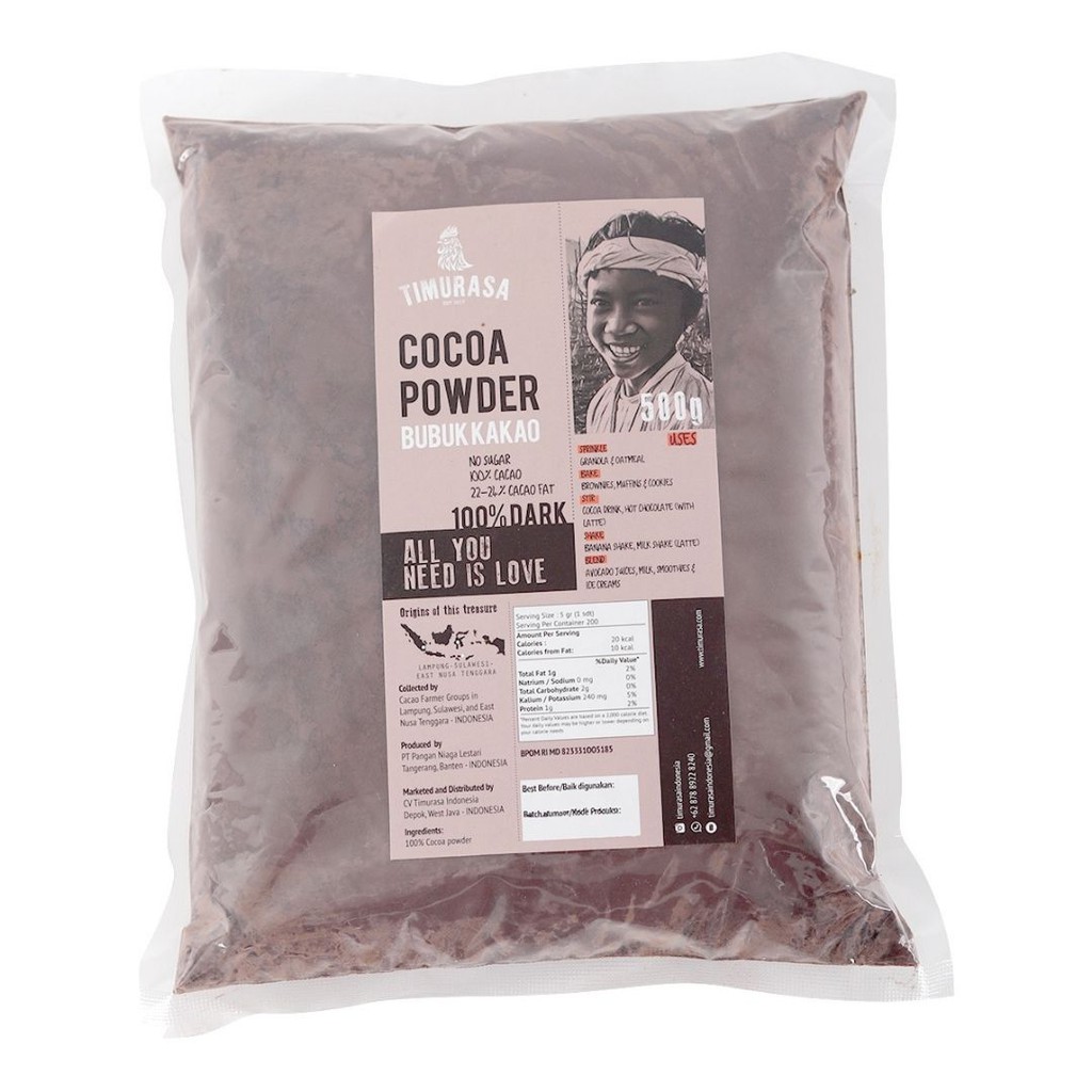 

Timurasa - Dark Cocoa Powder 500gr