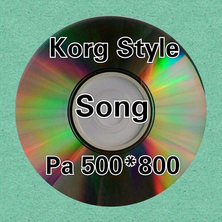 Korg Pa Style Song 500,800