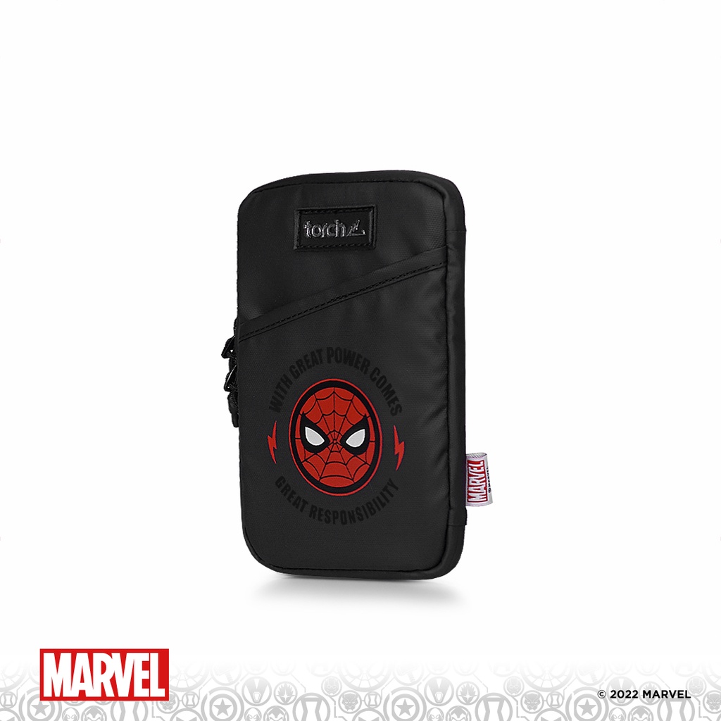 TORCH Depok Spider-Man 2 Great Power Neck Wallet Incheon Black