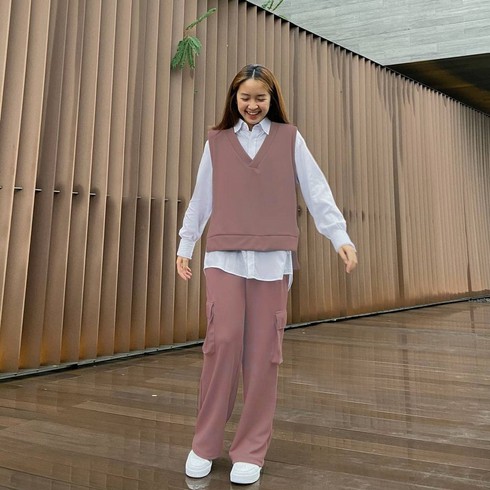 SF - Syifa Vest Basic / Vest Rompi Outer Wanita-2