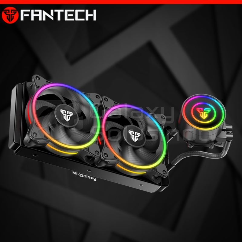 Fantech POLAR LC240 Black ARGB AIO CPU Liquid Cooler