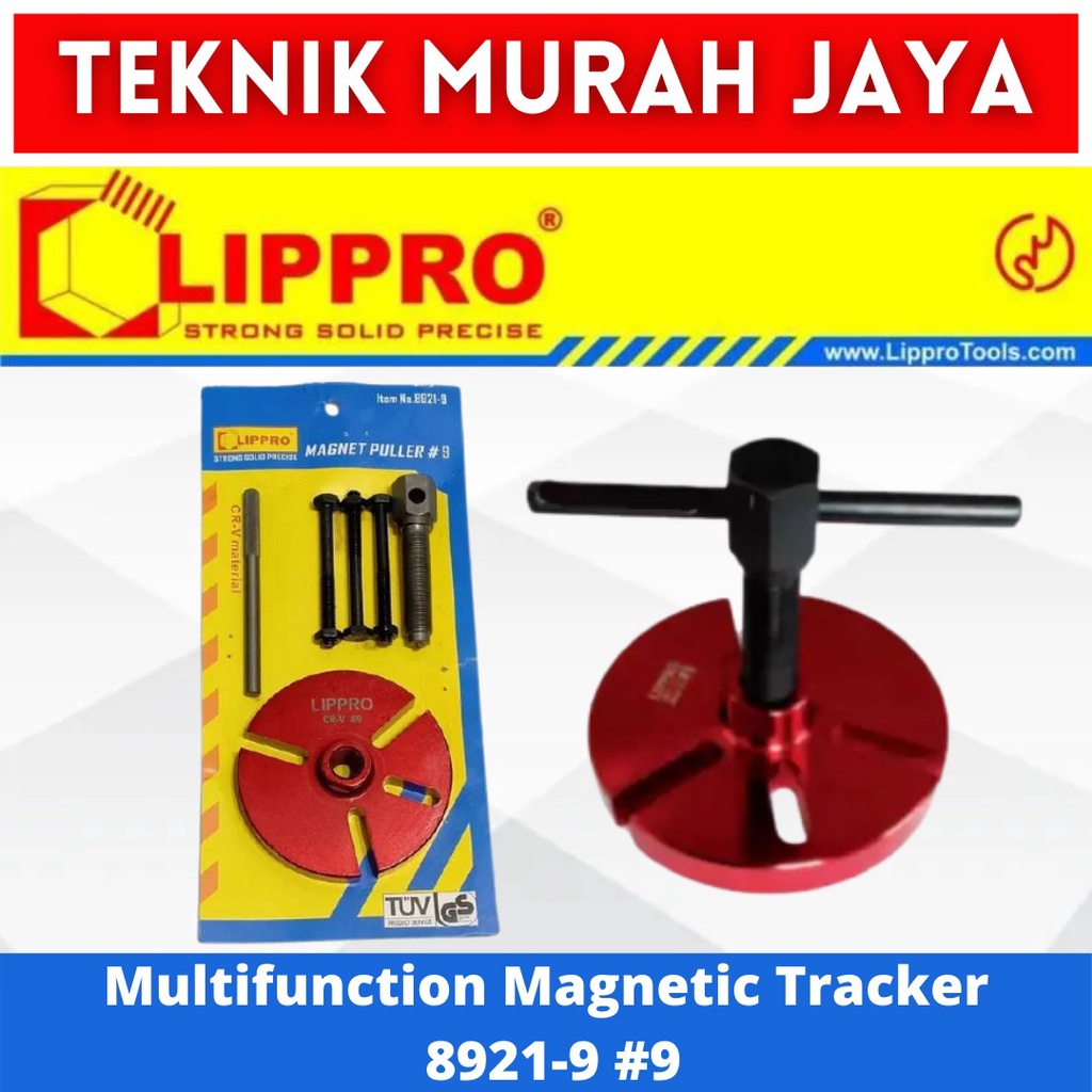 LIPPRO 8921-9 TREKER MAGNET NO.9 MOTOR YAMAHA BEARING PULLER #9 Nmax Aerox Vega Vixion Vario 150