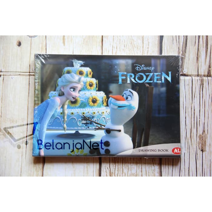 Buku Gambar A4 AL Frozen | Motif Cewek atau Cowok [PILIH SALAH SATU] [10PCS]