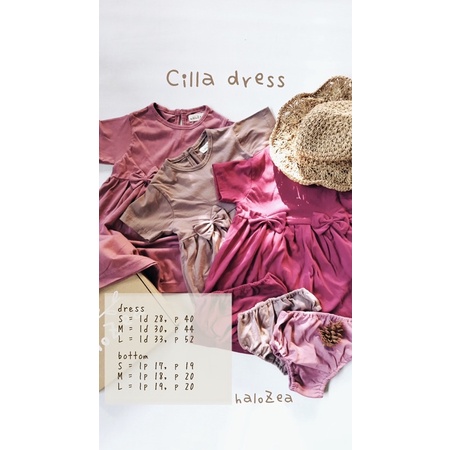 HALOZEA Cilla Dress Anak