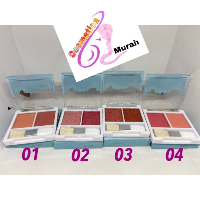 MARSHWILLOW COLOUR CHART / DUO BLUSHER MARSHWILLOW / MARSHWILLOW dynamic duo BLUSH ON