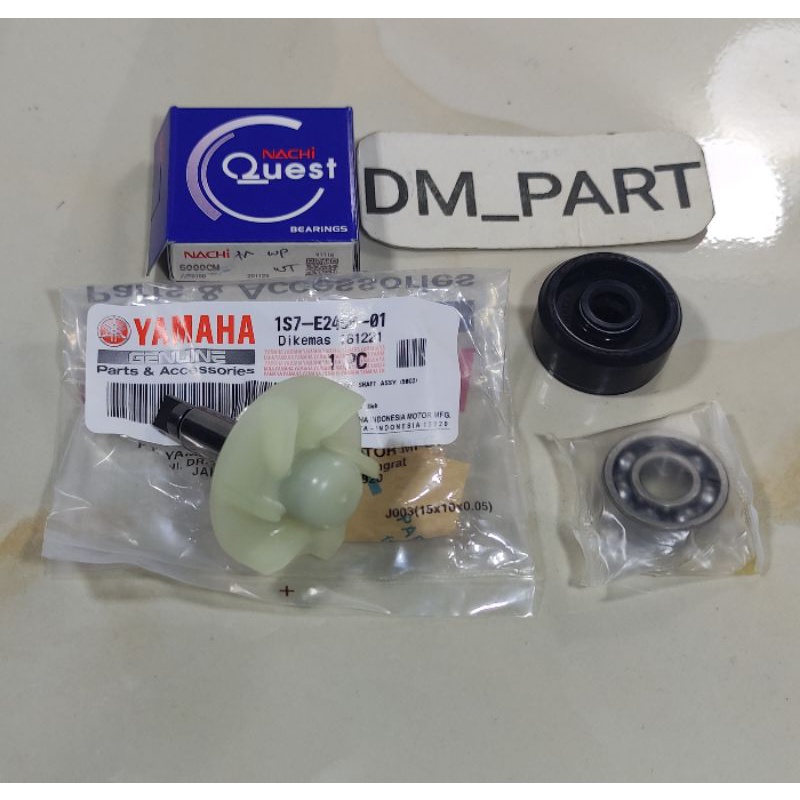 KIPAS WATERPUMP WATER PUMP POMPA RADIATOR YAMAHA VIXION R15 XABRE JUPITER MX KING OLD NEW LED V2 V3 