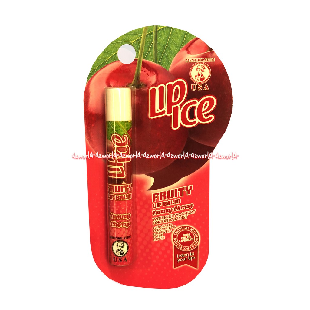 Lip Ice Fruity Lip Balm Yummy Cherry Lipgloss