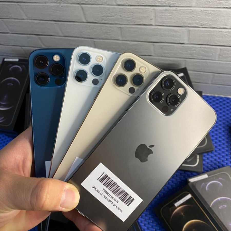 IPHONE 12 PRO 128GB 256GB 512GB SECOND FULLSET ORIGINAL