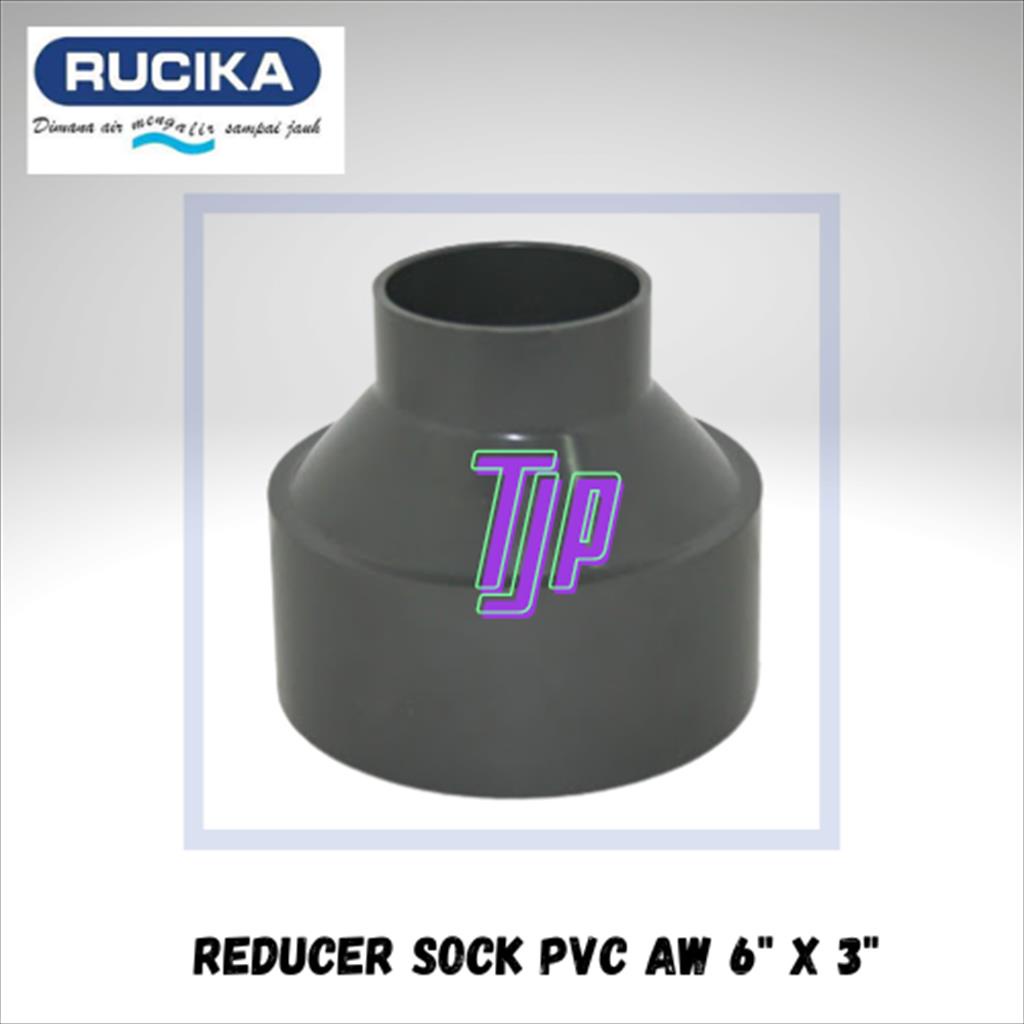 V.SOCK / REDUCER PVC AW RUCIKA 6 X3&quot;