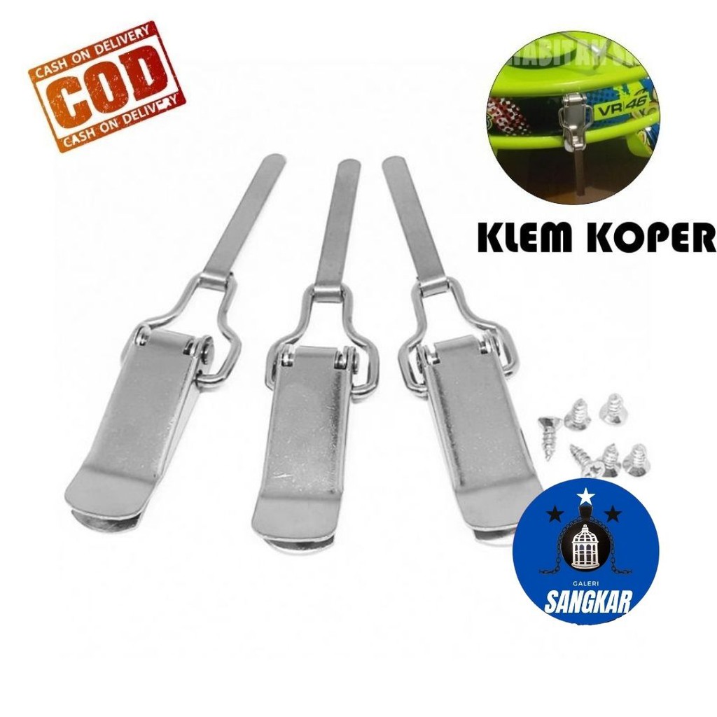 KLEM KOPER OVERPAL IMPORT KLEM TEBOK SANGKAR LOVEBIRD MURAI ISI 3 PENJEPIT TEBOK JEPIT