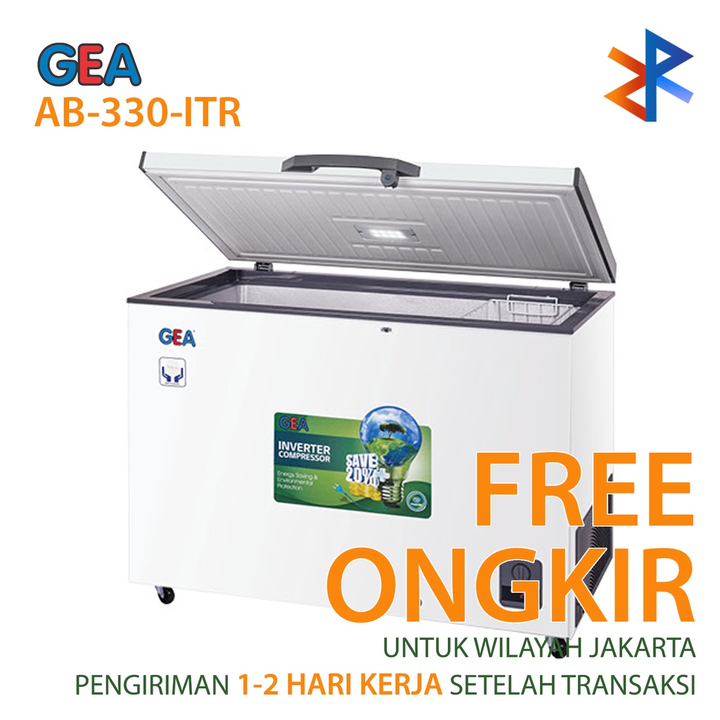 Jual Chest Freezer Inverter GEA AB 320 ITR / AB320ITR Shopee Indonesia