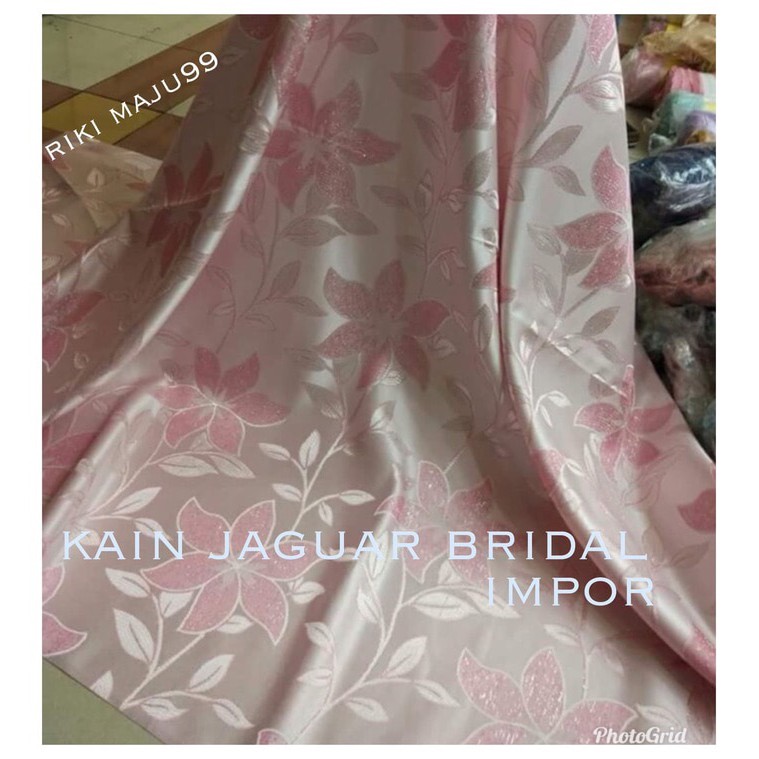 Murah Kain Jaguar Tebal Kain Jaguard Bridal Jacguar Impor Shopee Indonesia