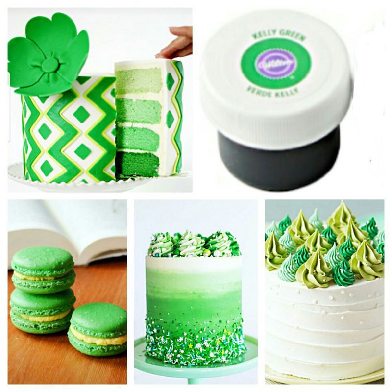 

Pewarna makanan wilton warna kelly green 14 g food color icing wilton buttercream fondant