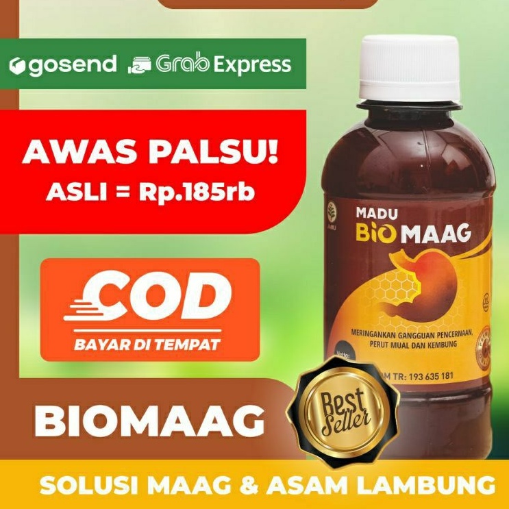 [BARU PROMO] Madu Biomaag Beli 2 NO Gratis 1 Biomag Biomagh Biomah Biomaagh Original Official