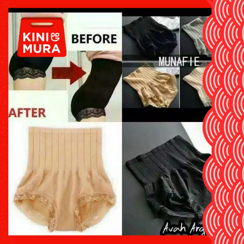Munafie Celana Dalam Wanita Sexy CD Bra Underwear Jumbo Katun Seamless Lusinan Anak Perempuan