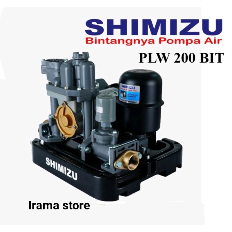 Pompa air Shimizu booster pump PLW 300 BIT Pompa dorong Shimizu PLW 300 bit