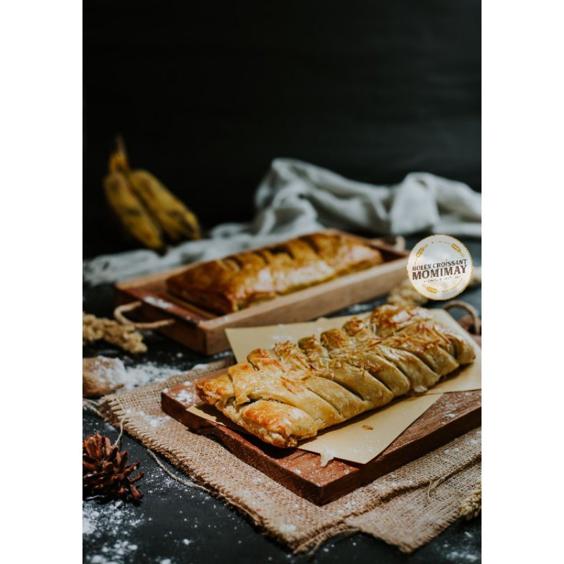 

Bolen Croissant Keju 22x11 Bolen Pisang (Bolen Croissant Momimay)