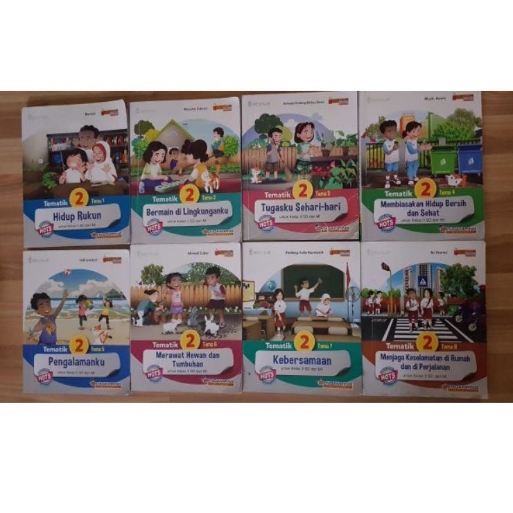 Buku tematik kelas 2 tiga serangkai