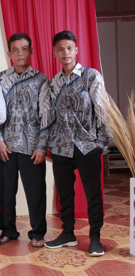 [real Pic] Batik Couple Yulia Kebaya Batik Modern Batik Couple Sarimbit Brokat Brukat - Bs142