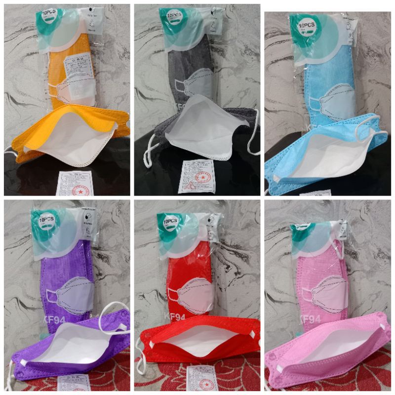 MASKER KOREA KF94 4PLY /PAK ISI 10PCS