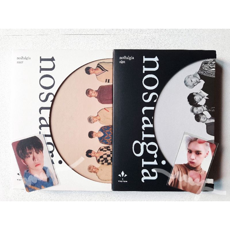 [BACA DESKRIPSI] ALBUM VICTON - NOSTALGIA NOSTOS (SUBIN SET) & ALGOS (SEJUN SET) VERSION FULLSET