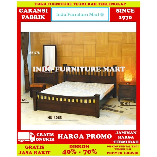 Kamar Tidur Tempat Tidur Minimalis Set Bedroom Sets Hakari 4