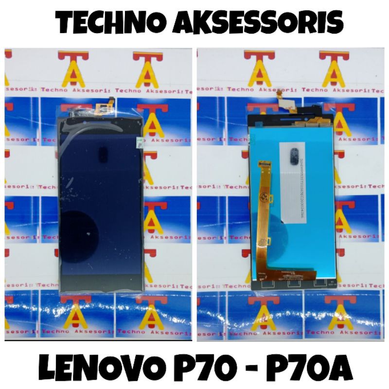 LCD + TOUCHSCREEN LENOVO P70/P70A BLACK ORIGINAL