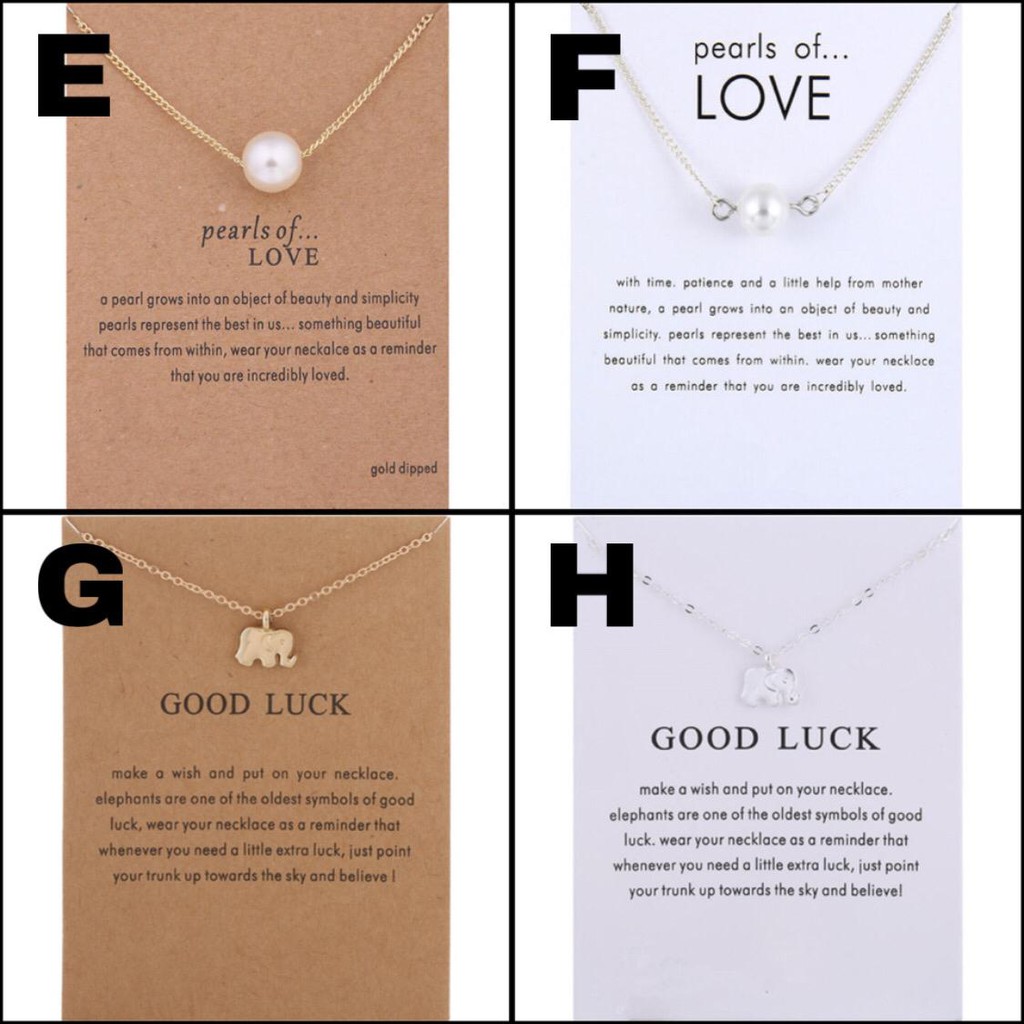 Kalung fashion wanita emas silver model korea bagus terbaru imut lucu hadiah kado ultah necklace