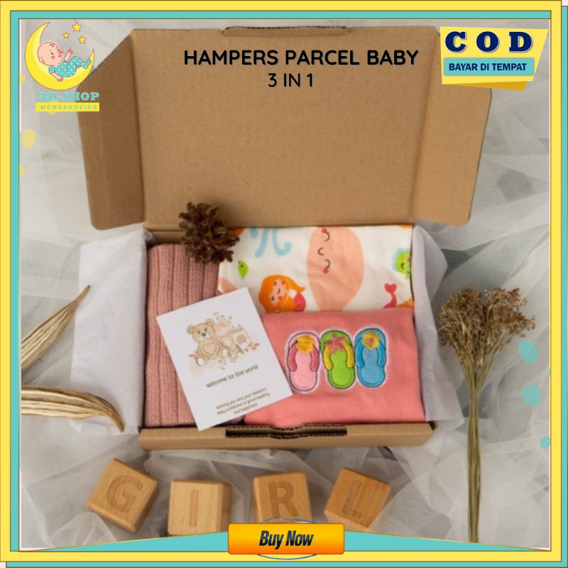 Paket Parcel hampers Perlengkapan bayi baby Laki laki Perempuan Kado Lahiran newborn