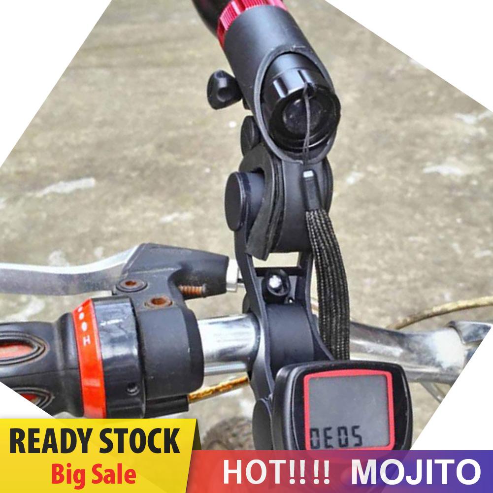 Bracket Dudukan Lampu Depan Dan Speedometer Untuk Setang Sepeda Mtb