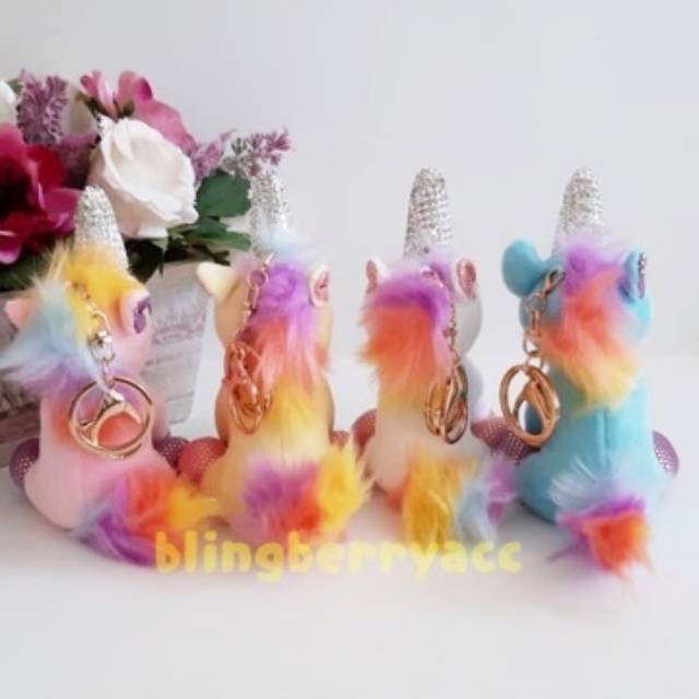 COD/READYSTOCK : Ganci Unicorn Gantungan Tas Bag Charms Unicorn gantungan kunci unicorn gantungan tas wanita hiasan tas aksesories tas anak tas anak