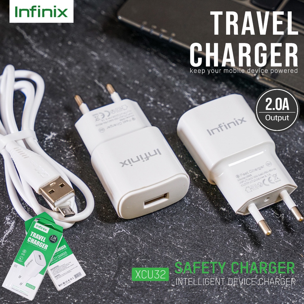 Charger Infinix XCU32 Travel Charger Infinix Hot 9 XCU32