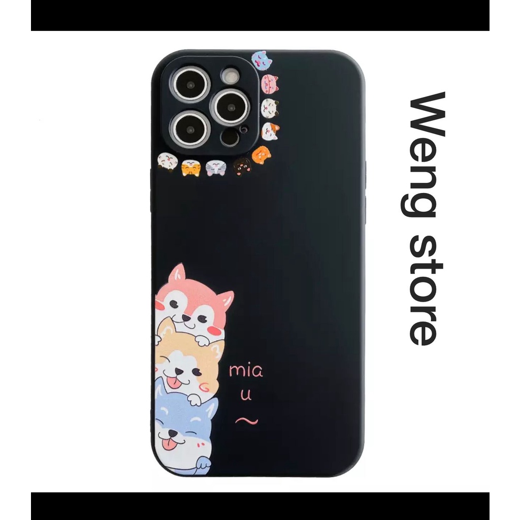 Phone Case Cat Kucing For Oppo A54 A53 A9 2020 Realme C21y C25 C11 2021